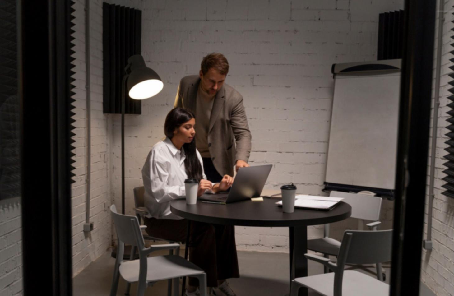 Detailaufnahme von Budgetplanung und Kalkulationstabellen